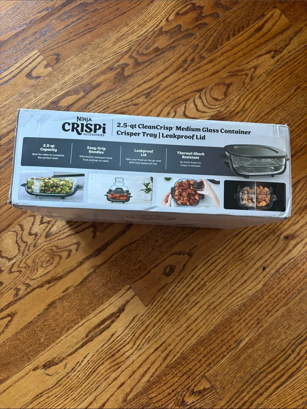 Ninja Crispi 2.5qt CleanCrisp glass container